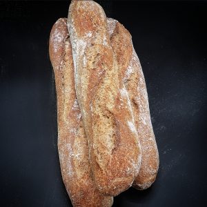 3 barras de pan integral